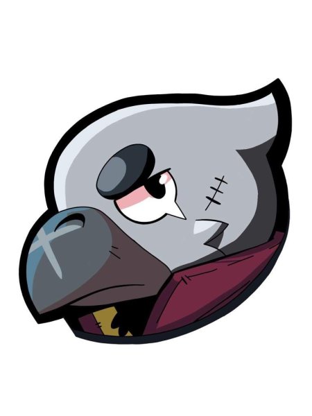 Ворон ЭМОДЖИ БРАВЛ