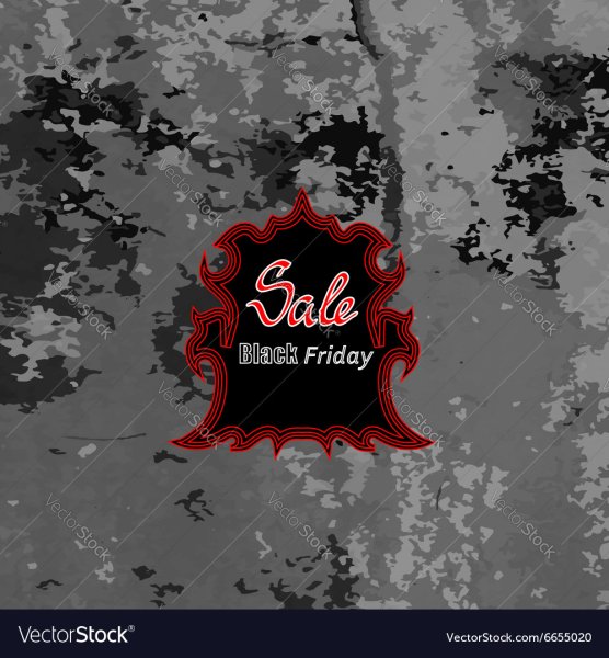 Стикер Блэк Фрайдей