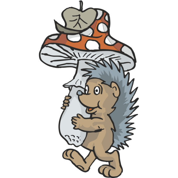 Ёжик анимация