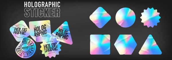 Переливающиеся Стикеры