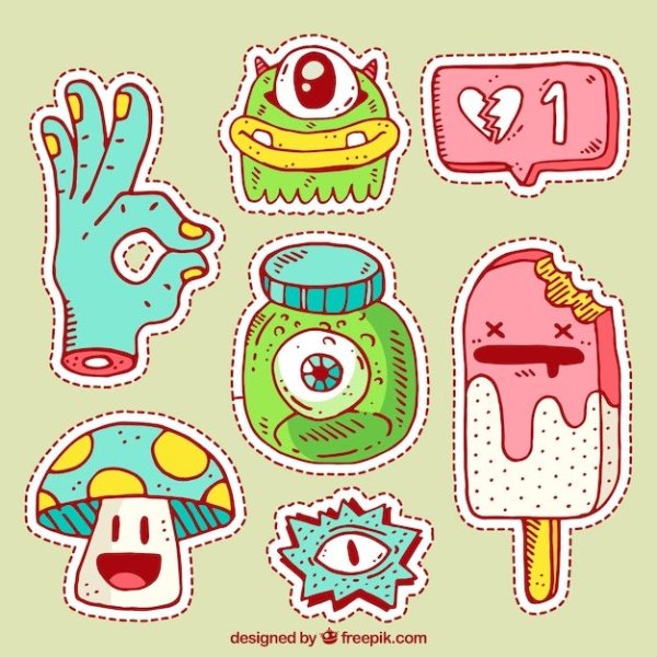 Векторные Стикеры