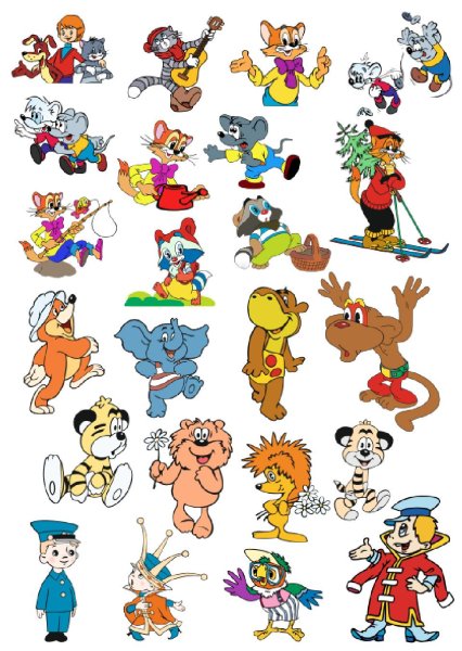 Мультфильные герои советского Союза