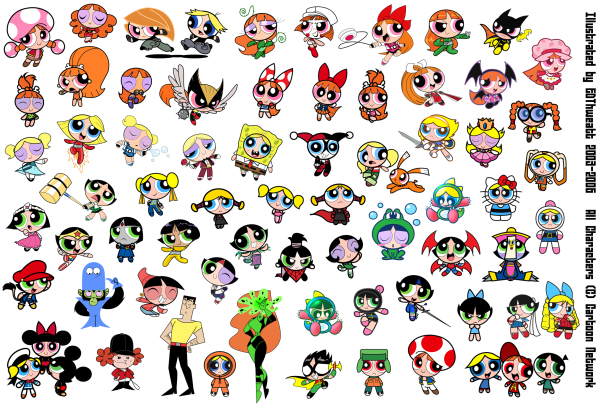 Герои Картун нетворк супер крошки