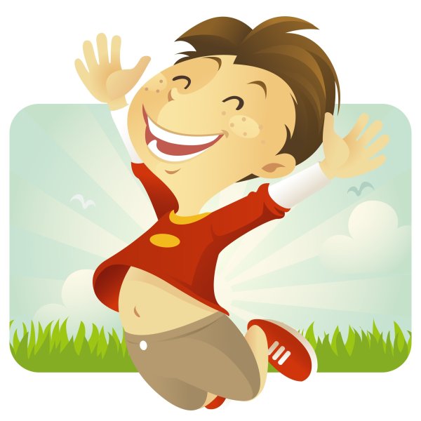 Радостный человечек