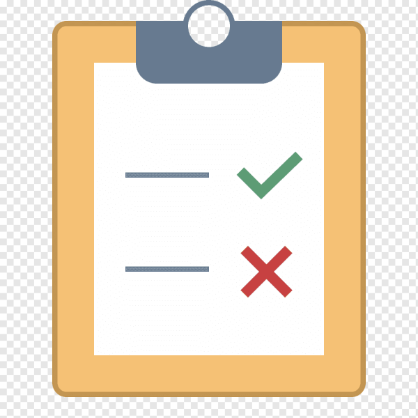 Анкетирование векторное изображение