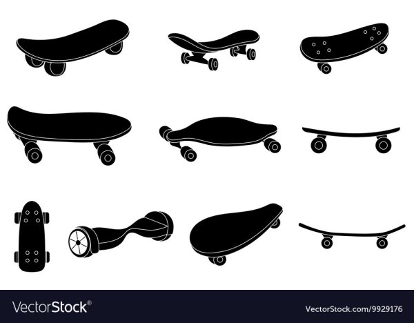 Скейт вектор