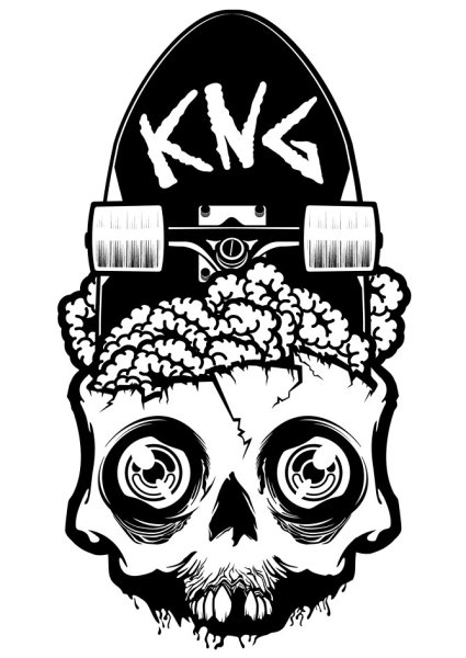 Скейтборд эскиз