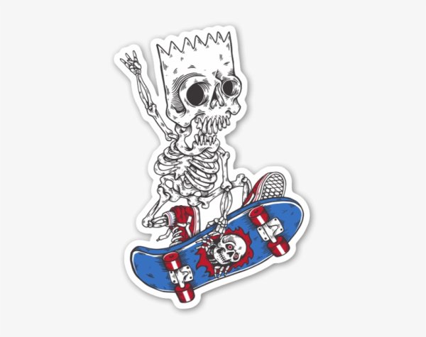 Стикеры на скейтборд