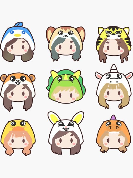Twice cute Stickers