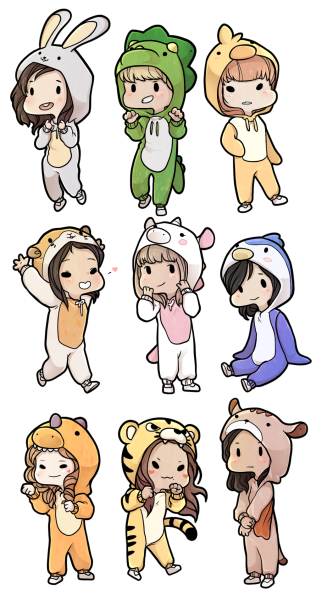 Раскраски кпоп твайс