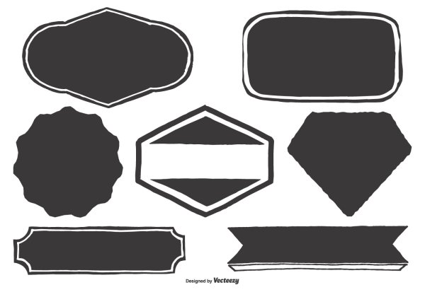 Плашка вектор