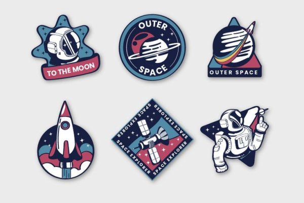 Стикеры логотип для украшения