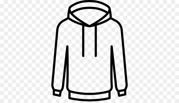 Толстовка без капюшона схематично
