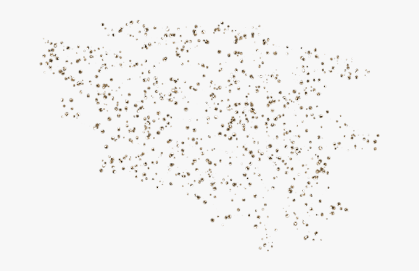 Блестки на прозрачном