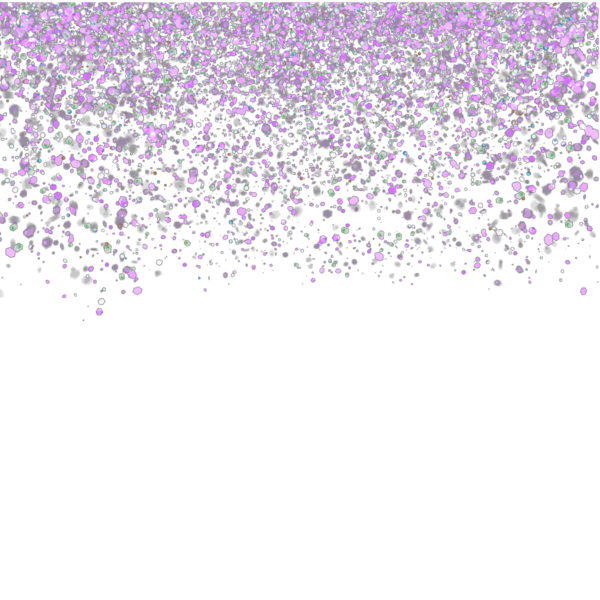 Блестки на прозрачном