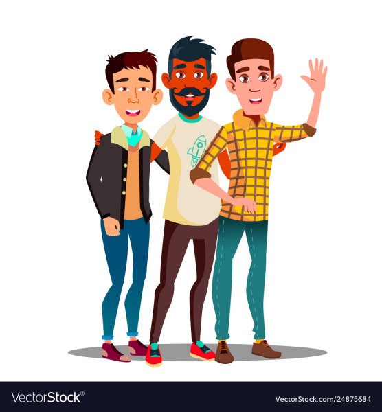 Стикер обнимашки