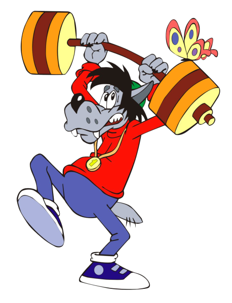 Ну погоди мультфильм спорт