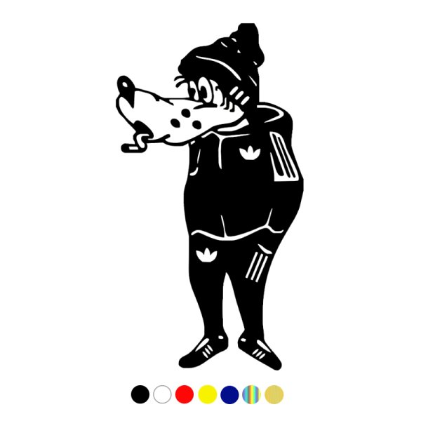 Волк из ну погоди в адидасе