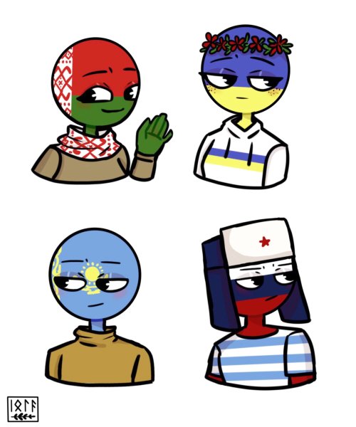 Кантрихуманс комиксы Украина