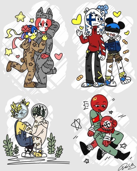 Кантрихуманс Финляндия и Канада