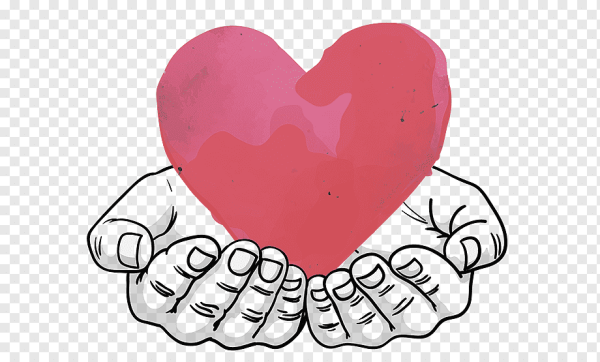 Сердечко в ладошках