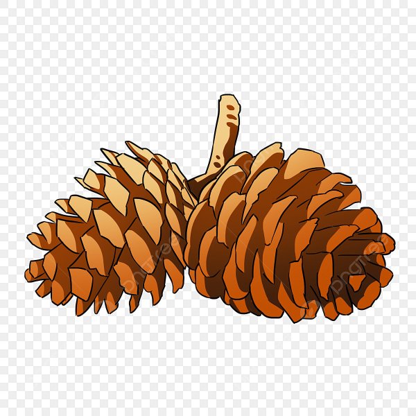 Шишки мультяшные