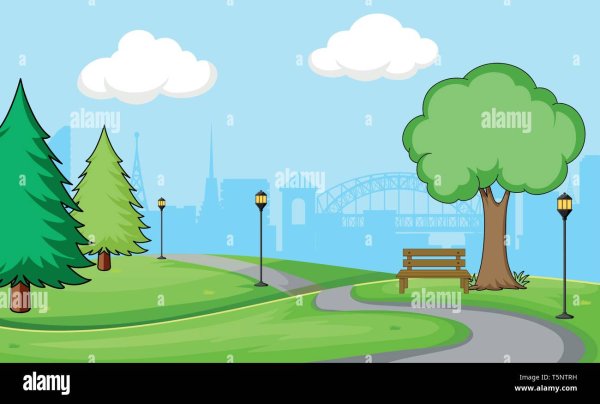 Аллея мультяшная