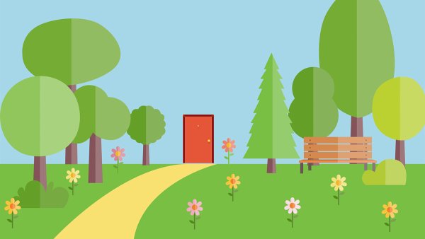 Парк вектор