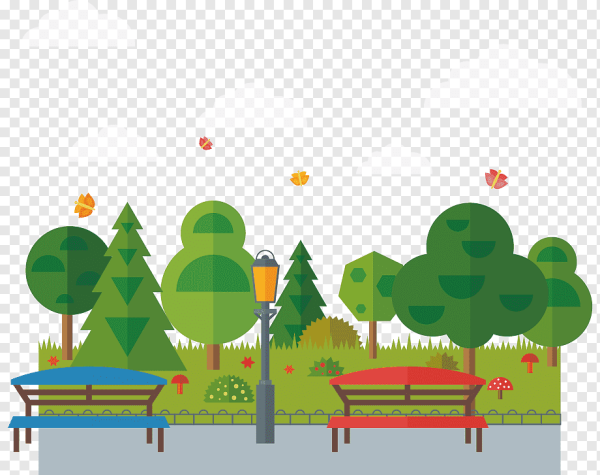 Парк вектор