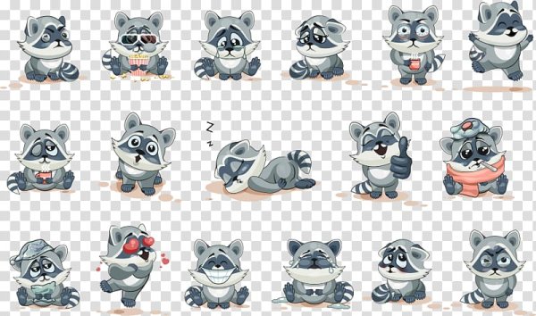 Наклейки с енотиками