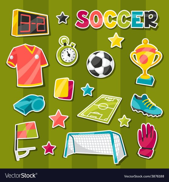 Наклейки футбольная тема