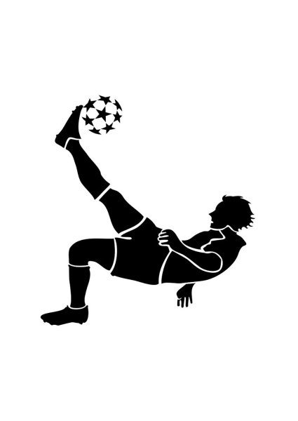 Лого футболист