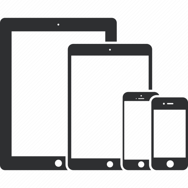 Планшет на прозрачном фоне