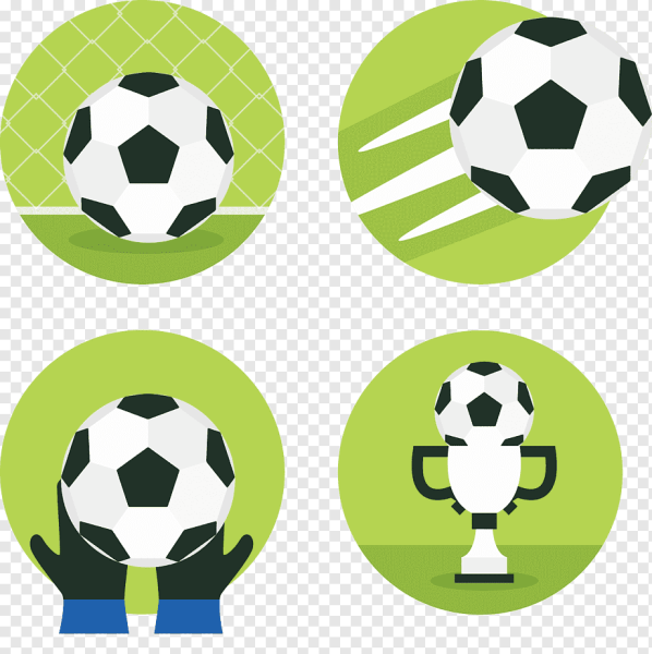 Стилизованный футбольный мяч