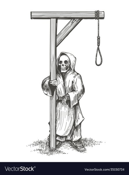 Значок виселицы