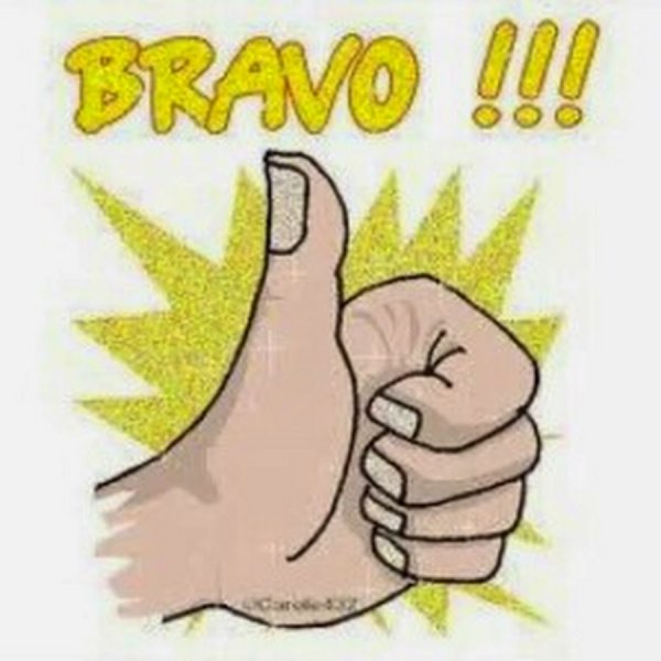 Стикер Браво