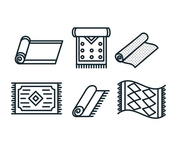 Рулон ткани вектор