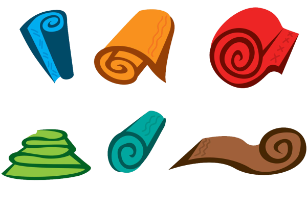 Рулон ткани иконка