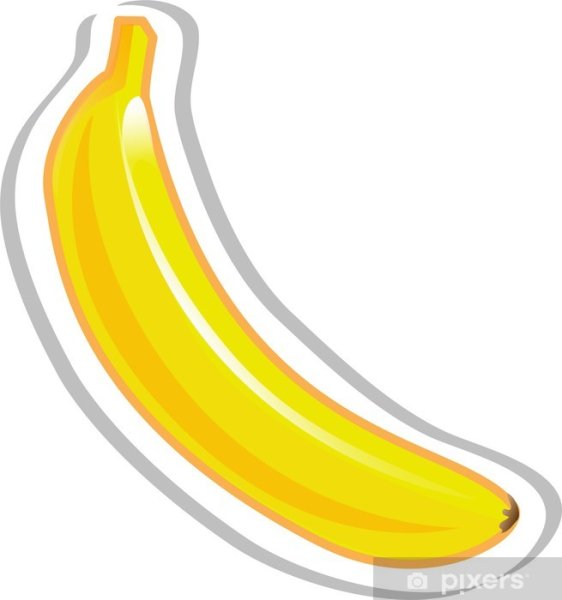 Banana наклейки кругом