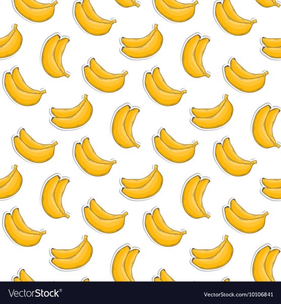 Banana Sticker stock