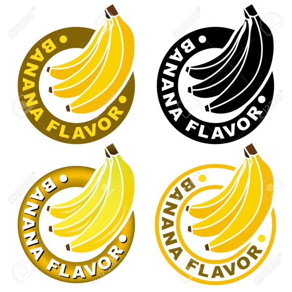 Наклейки Стикеры банан