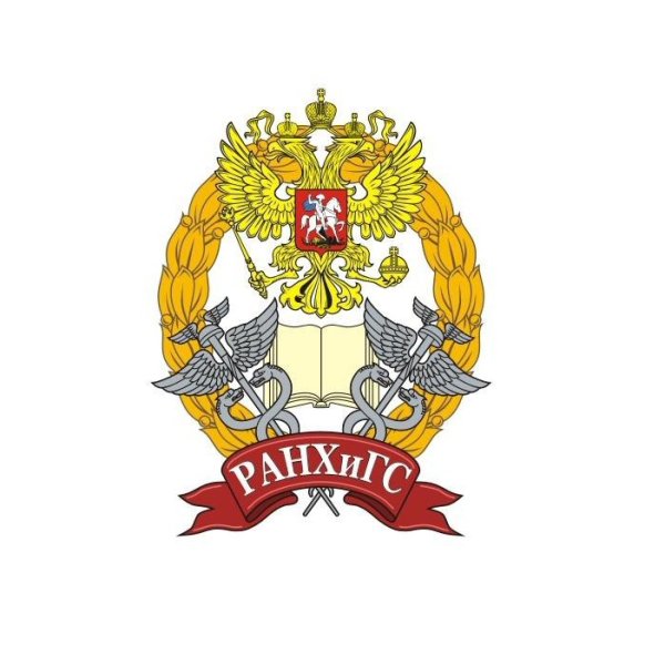 РАНХИГС логотип белый