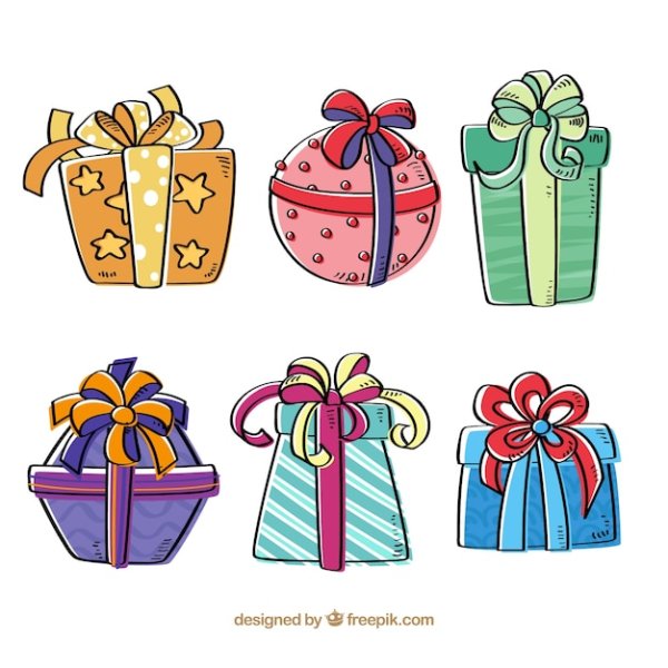 Подарочная коробка мультяшная