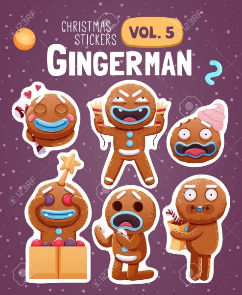 Много и большие и маленькие Стикеры