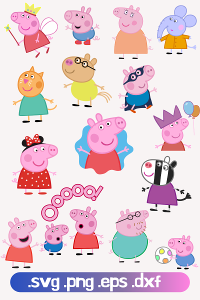 Логотип свинки Пеппы