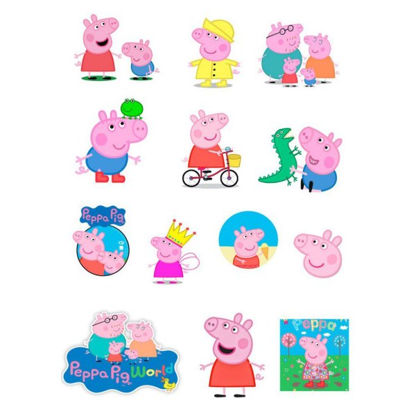 Стикеры Свинка Пеппа