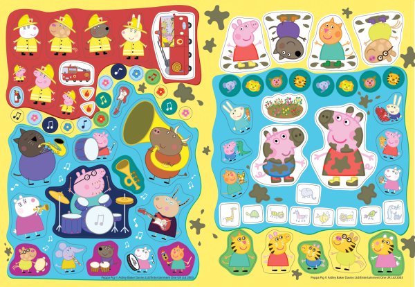 Свинка Пеппа. Коллекция наклеек