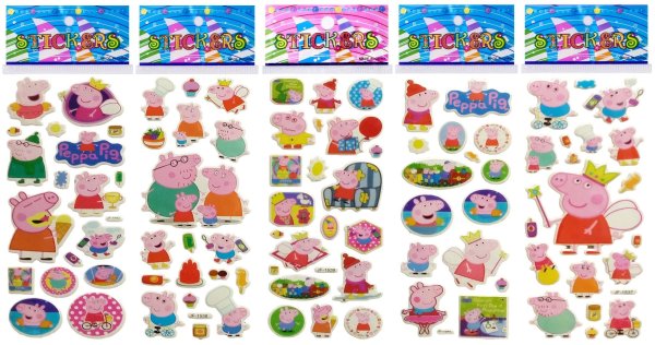 Наклейки с Пеппой