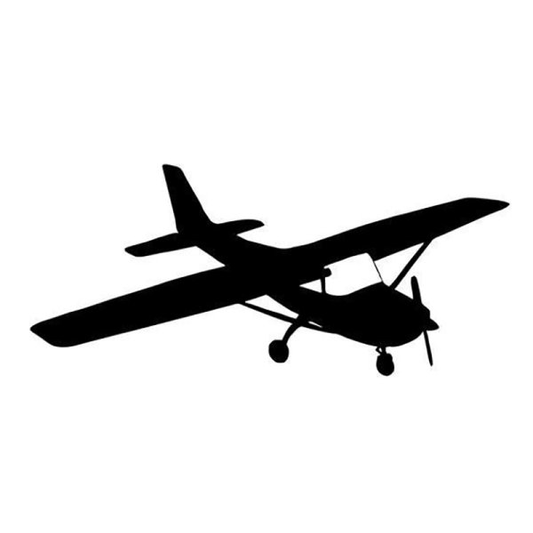 Силуэт Cessna 172