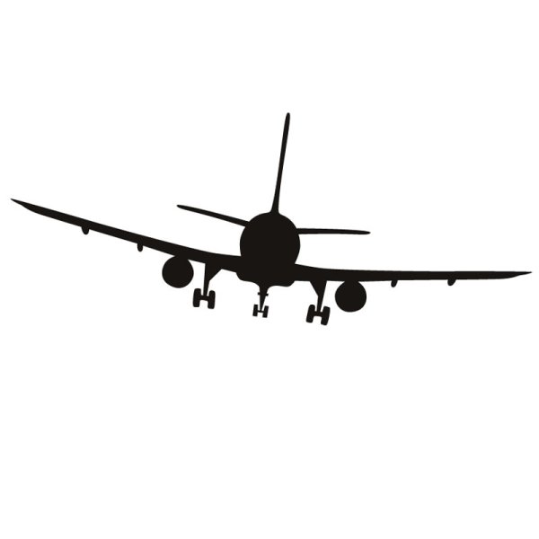 Наклейка - самолет